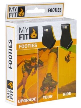 MyFit Black High-Cut Athletic Footies - New in Box